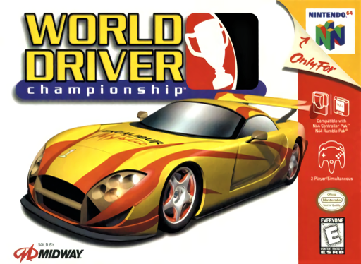 World Driver Championship, N64 (Cart Only)