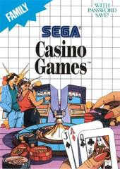 Casino Games, Sega Master System (No Manual)