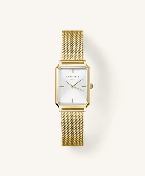 Rosefield Octagon XS Gold Tone Womens' Watch *Final Sale, Battery*