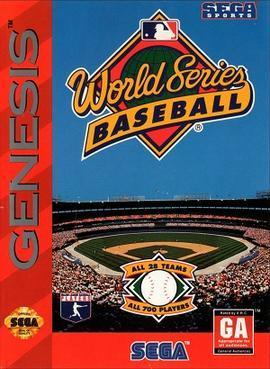 World Series Baseball, Sega Genesis (Cart Only)