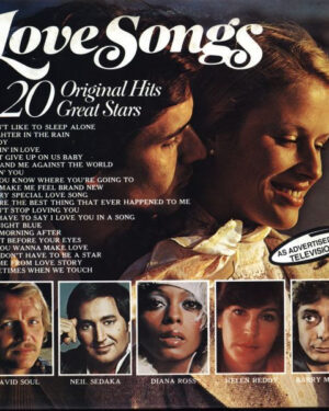 Various – Love Songs 20 Original Hits 20 Great Stars (VG), Vinyl