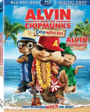 Alvin & The Chipmunks: Chipwrecked, Blu-ray