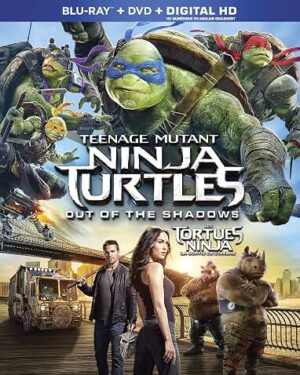 Teenage Mutant Ninja Turtles: Out of the Shadows, Blu-ray
