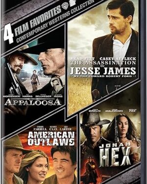 4 Film Favorites Contemporary Westerns Collection - Appaloosa / The Assassination Of Jessie James / American Outlaws / Jonah Hex, DVD