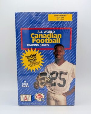 1991 All World CFL Canadian Football Hobby Box