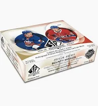 2025-26 Upper Deck SP Authentic Hockey Hobby Case (Inner)