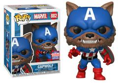 Funko POP! Marvel - Capwolf #882 (2021 Funko Summer Convention Limited Edition Exclusive)
