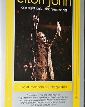 Elton John One Night Only - The Greatest Hits Live, DVD