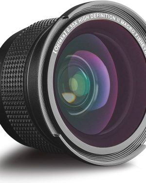 Opteka 0.35 X High Definition II Macro Fisheye Lens Attachement 58-52MM (238)