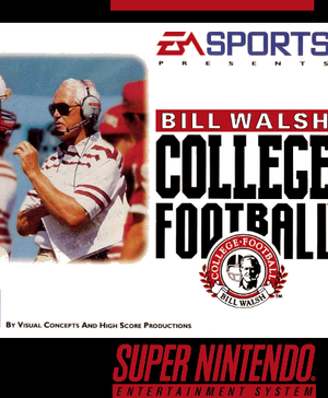 Bill Walsh College Football, SNES (Cart Only)