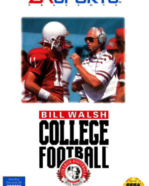 BillWalsh College Football, Sega Genesis (Cart Only)