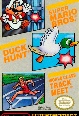Super Mario Bros/ Duck Hunt/ World Class Track Meet, NES (Cart Only)