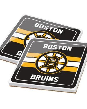 NHL Ceramic Coaster Set (2 Pack) - Boston Bruins
