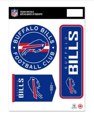 NFL Team Decal Set 8x11 - Buffalo Bills