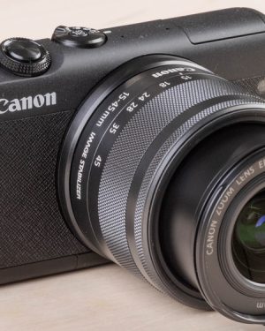 Canon EOS M200 Mirrorless Camera W/15-45mm Lens/Charger/Battery