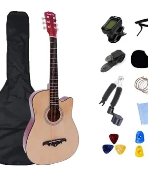 Rosefinch AGT123 Acoustic Guitar *Final Sale Neck Crack & Lifting Bridge
