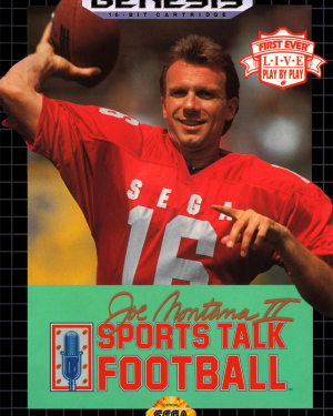 Joe Montana II Sports Talk Football, Sega Genesis (Cart Only)