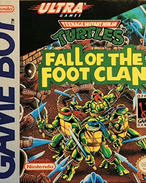 Teenage Mutant Ninja Turtles - Fall of the Foot Clan, GameBoy (Cart Only)