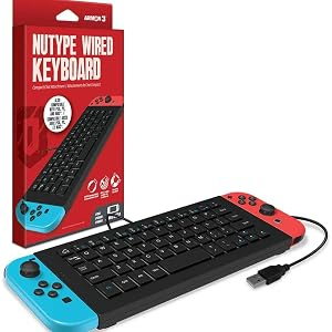 Armor3- NuType Wired Keyboard for Nintendo Switch