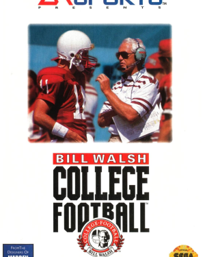 Bill Walsh College Football, Sega Genesis (Cart Only)