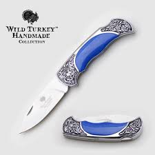 Wild Turkey Handmade Collection Lock Back Folding Knife (NEW)