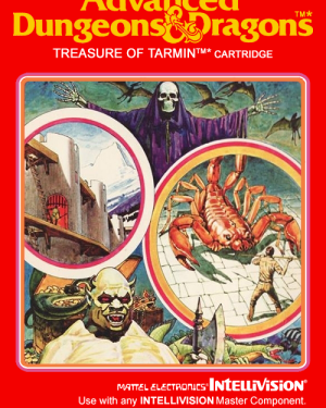 Advanced Dungeons & Dragons - Treasure of Tarmin, Intellivision (Cart Only)
