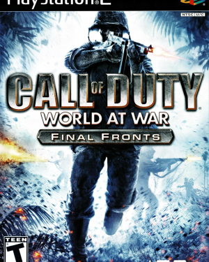 Call Of Duty World At War Final Fronts, PS2